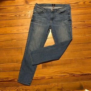 COPY - Just Black Skinny Slightly Distressed Jeans